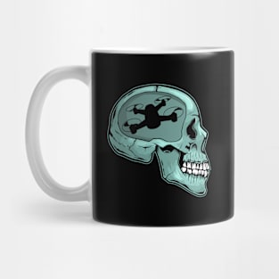 Funny Drone Pilot Skull Quadcopter Drones Lover Mug